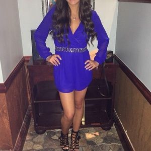 Royal Blue Romper